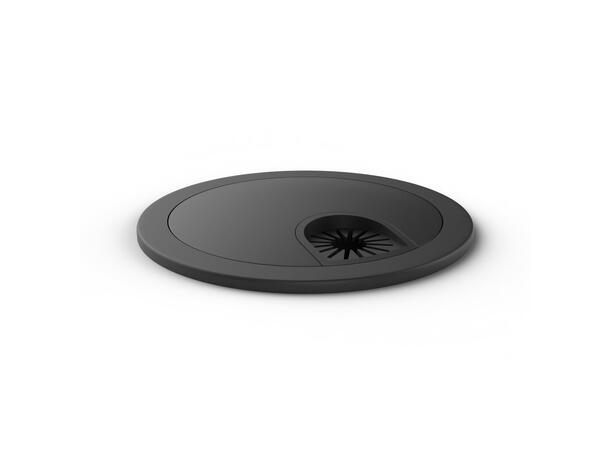 DFY Bordgjennomføring, Sort ø60mm 